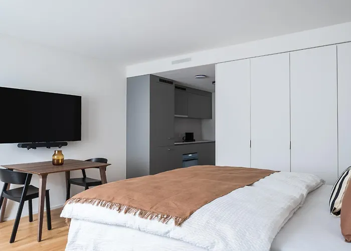 Lägenhetshotell Popup - Stay3 Self Check In Zürich